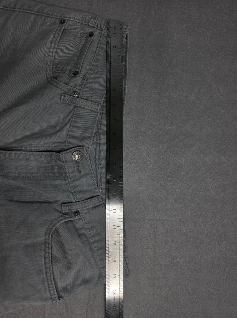 Levi's Jeans Mens 33x32 Gray 508 Regular Fit Tapered